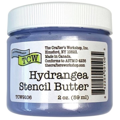 TCW - Stencil Butter couleur «Hydrangea» 2 oz  